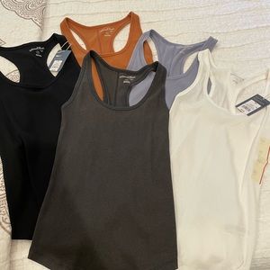 Set of 5 Target Universal Thread racerback tank tops size XS